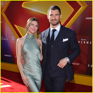 'Superman' Actor David Corenswet Makes Red Carpet Debut with Wife Julia Best Warner at L.A. Movie Premiere