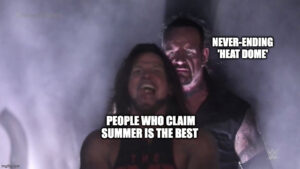 AJ Styles and Undertaker meme