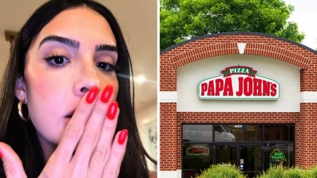 This Papa John’s Pizza Box Started Moving. Ew, What's Inside?