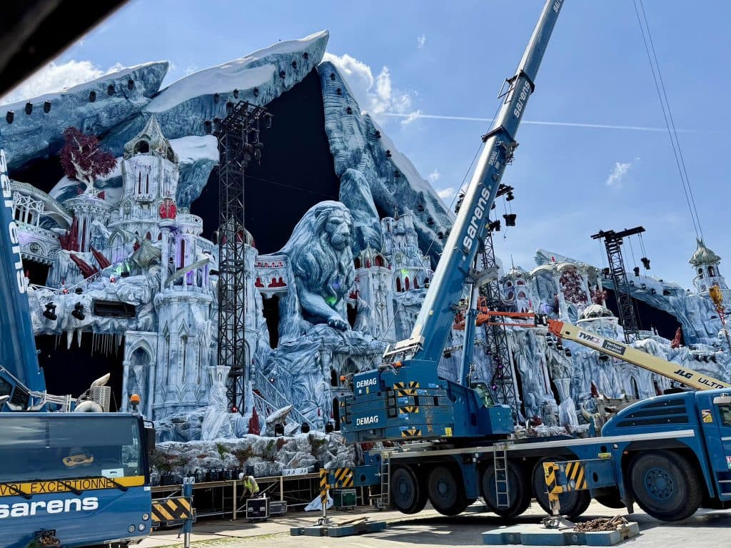 The main stage at Tomorrowland 2025.