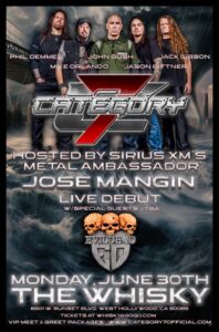 Watch: Supergroup CATEGORY 7, Feat. ARMORED SAINT, EXODUS, Ex-MACHINE HEAD Members, Performs Live For First Time