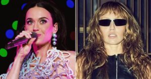 When Miley Cyrus Surprised Katy Perry Mid-Concert