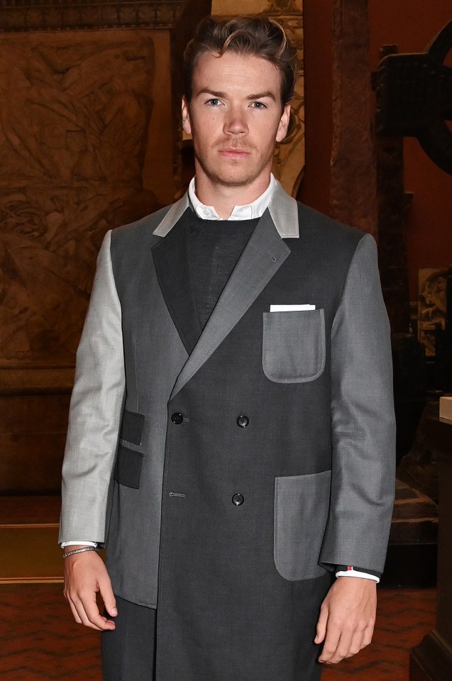 Will Poulter at Thom Browne's 20th-anniversary celebration.