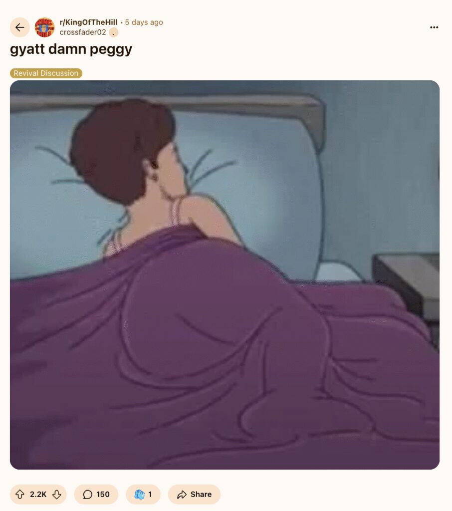 ‘Gyatt Damn, Peggy’: Zoomers Are Now Thirsting After Peggy Hill in ‘King of the Hill’ Reboot