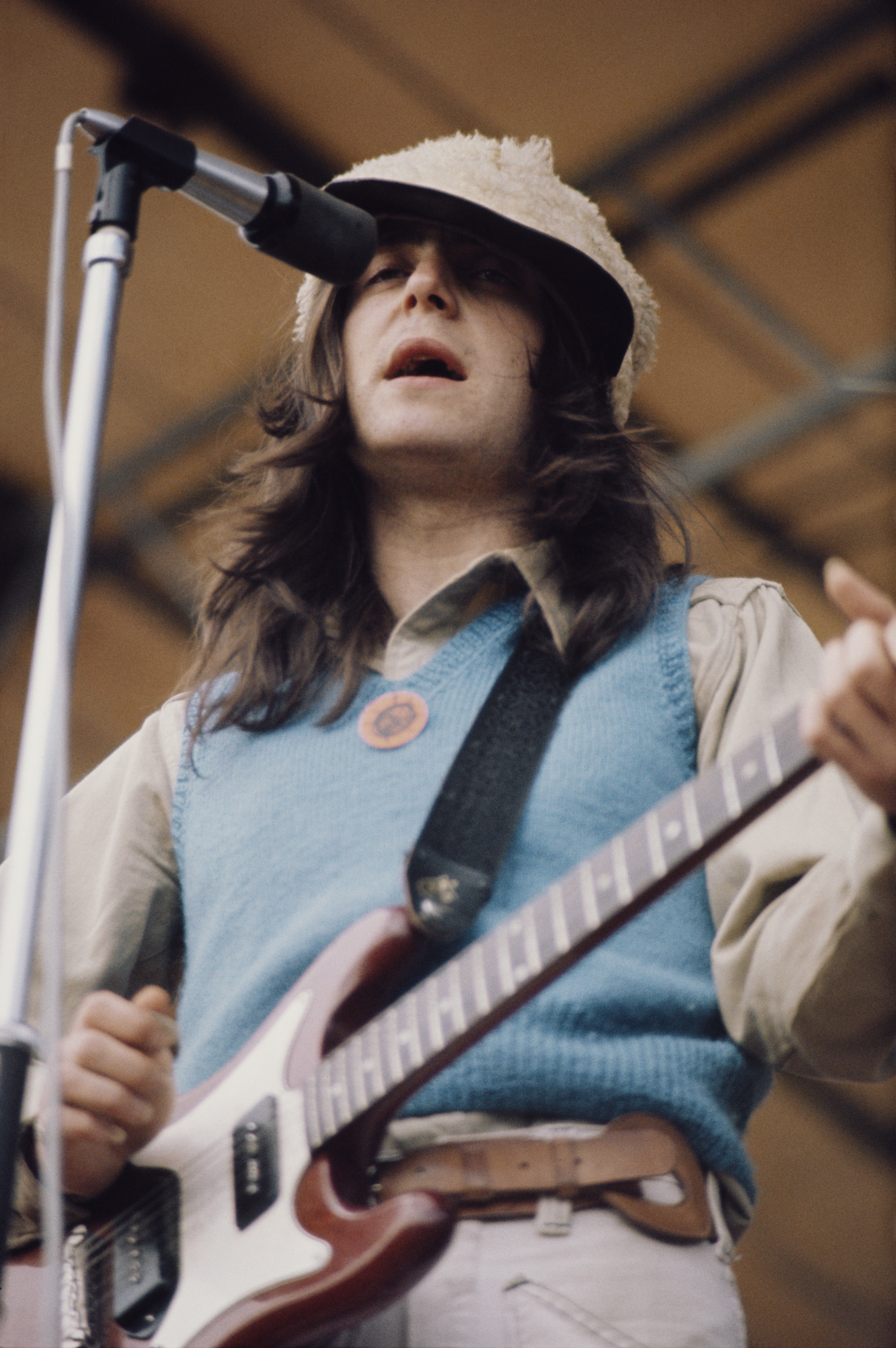 Terry Reid performing at the Reading Festival.