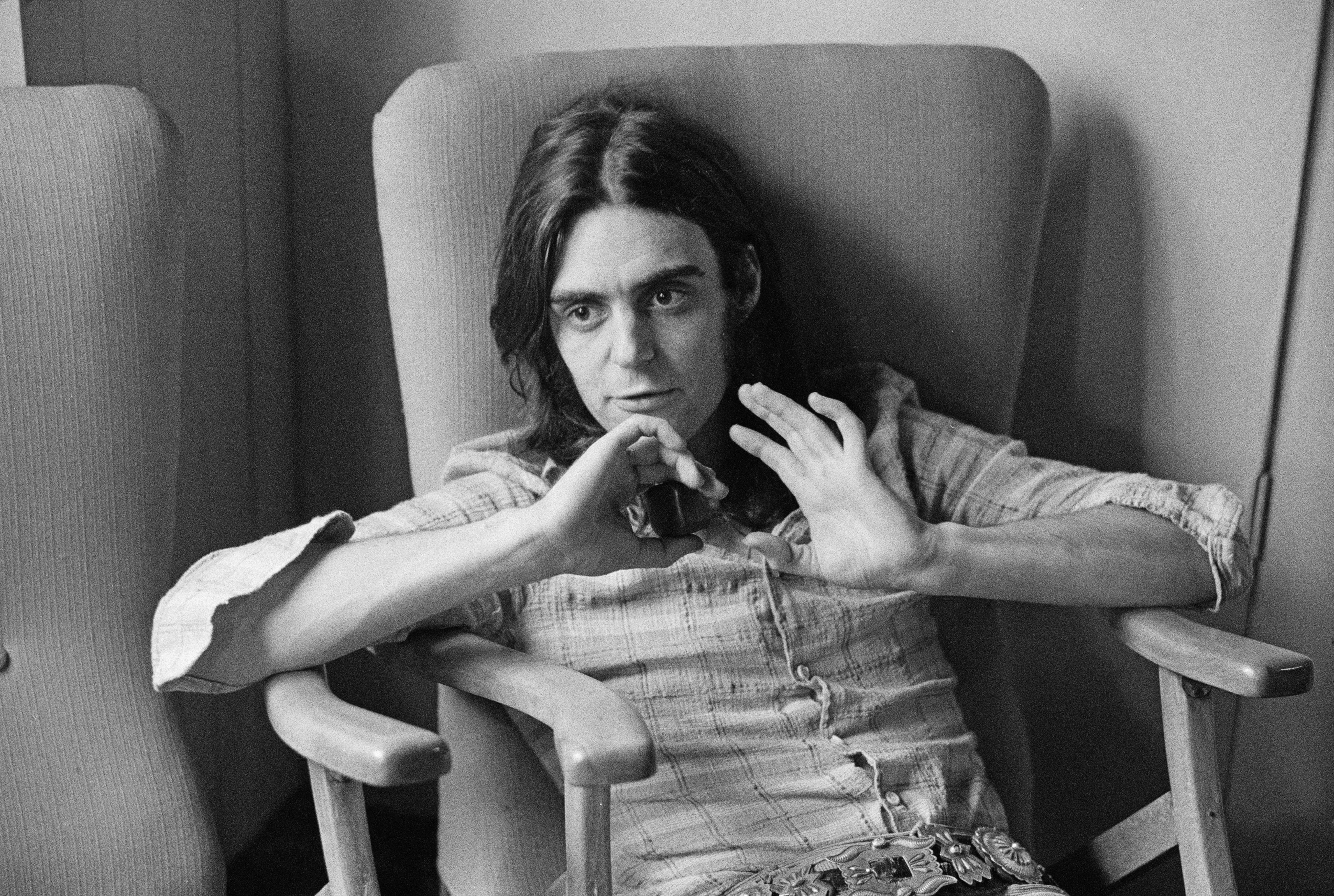 Black and white photo of Terry Reid.