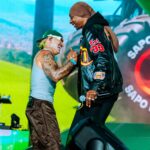 Snoop Dogg appeared to support Colombian singer Feid during his HARD Summer set on Saturday, August 2, 2025.