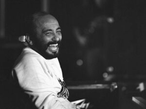 Pianist Eddie Palmieri, seen here performing in the Netherlands in 1988.