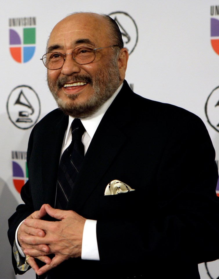 Eddie Palmieri at the Latin Grammy Awards.