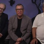 Steve Buscemi, Fred Armisen, and Luis Guzman from Wednesday season 2.