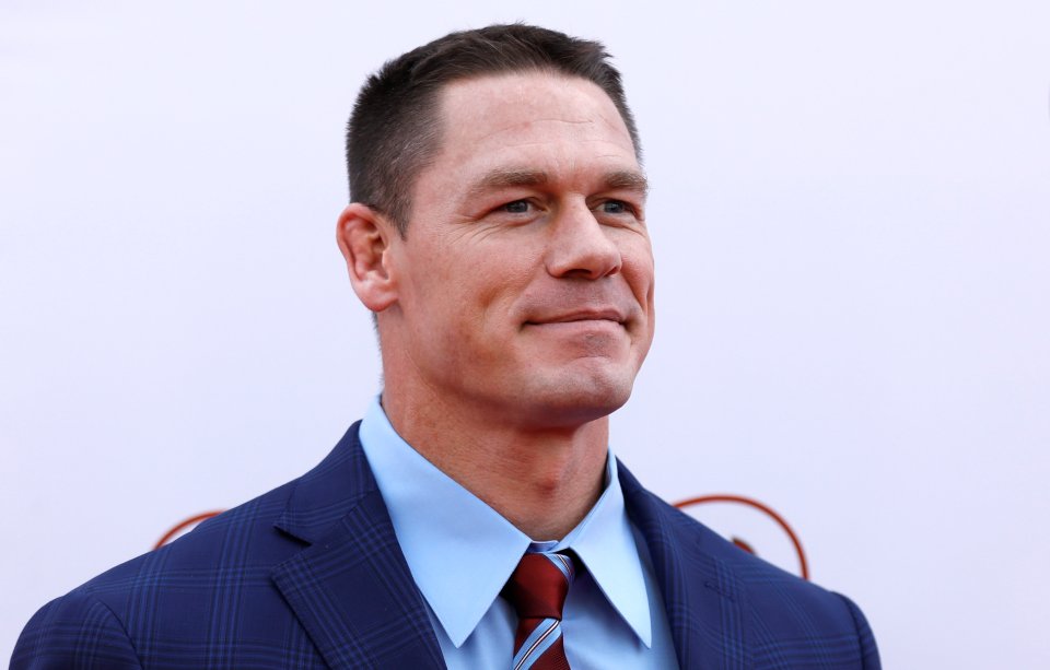 John Cena at a film premiere.