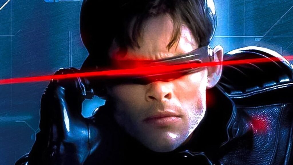 James Marsden as Cyclops in the original X-Men.