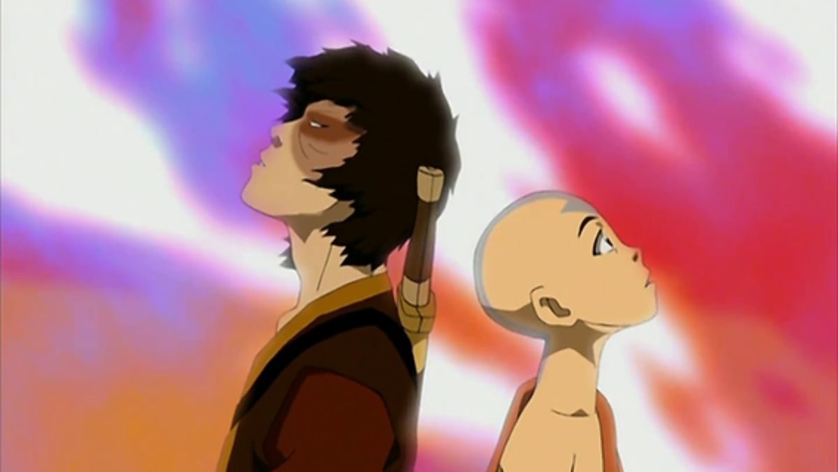 avatar the last airbender zuko aang