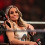 Trish Stratus at WWE WrestleMania.