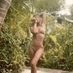 Abbey Clancy Shows Off Her Legs, Says "BTS" — Celebwell