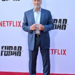 Arnold Schwarzenegger attends Netflix's "FUBAR" Season 2 Los Angeles Premiere at Netflix Tudum Theater on June 11, 2025.