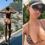 Emily Ratajkowski on Vacation in Italy
