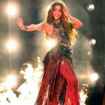 With 70,000 fans howling back, Shakira embraces her iconic She Wolf energy in Inglewood.