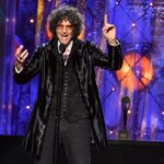Howard Stern inducting Bon Jovi at the Rock & Roll Hall of Fame.