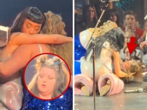 Katy Perry fan passes out on stage