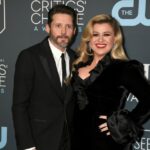 Kelly Clarkson and Brandon Blackstock at the Critics' Choice Awards.