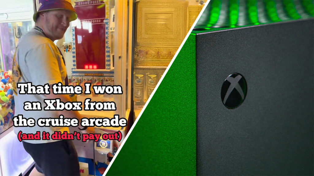 Man Wins Xbox On Cruise Arcade, But Machine Keeps It. Why?