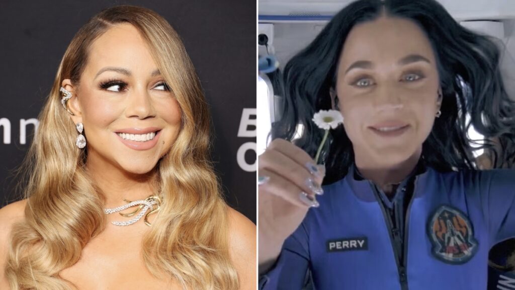 Mariah Carey Just Found Out Katy Perry Went to Space