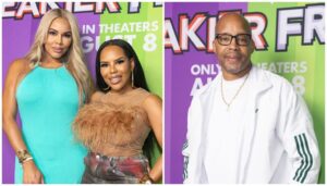 Mia Thornton & Warren G Attend Kelli Ferrell's Freakier Friday Event