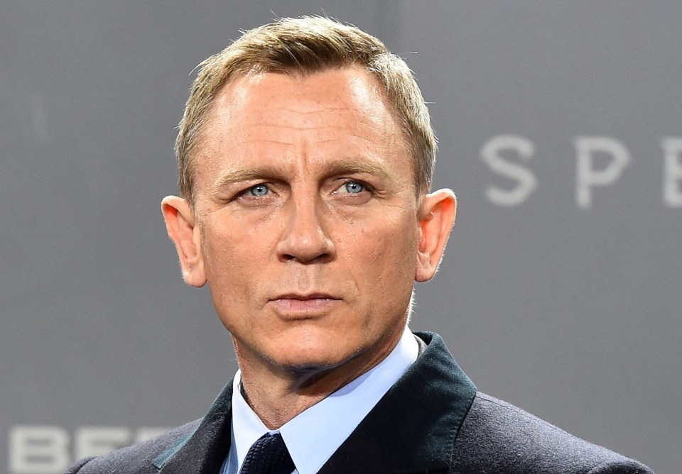 Daniel Craig at a Spectre photocall.