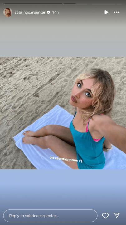 Sabrina Carpenter In Bikini Is "Beautiful" — Celebwell