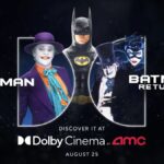 Key art for the Dolby Digital re-release of Batman 1989 and Batman Returns.