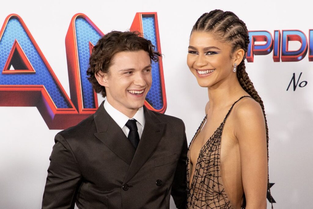 Zendaya and Tom Holland