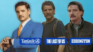 Pedro Pascal in 'The Fantastic Four: First Steps,' 'The Last of Us,' and 'Eddington'